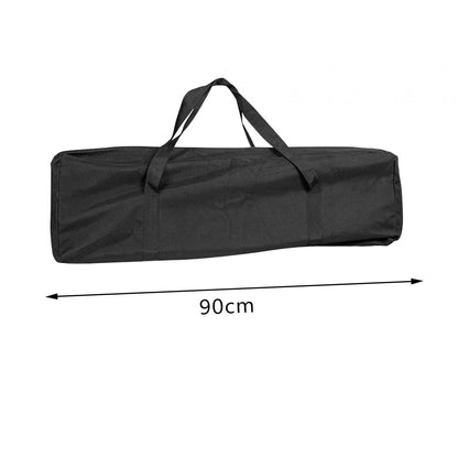 Storage Pouch,Camping Chair Storage Bag Organizer with Zipper,Outdoor Travel Duffel Bags for Women Men Tents,Large Capacity Foldable Storage Bag for Clothes,Grilling Handbag Black 90X21X12Cm