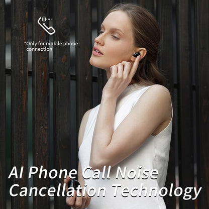 330NB Hybrid Active Noise Cancelling TWS Wireless Earbuds, ANC Bluetooth Earbuds, AI Phone Call Noise Cancellation, IP54 Waterproof, Quick Charge, Black
