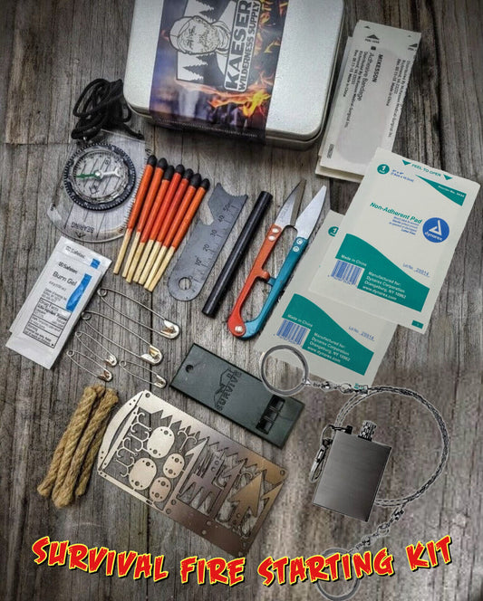 Fire Starting Survival Gear Bushcraft Camping