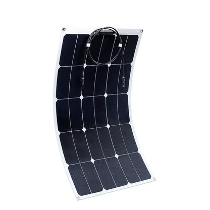 90W Sunpower Flexible Solar Panel High Efficiency Thin Film for Camping Outdoor RV VAN Boats or Roof