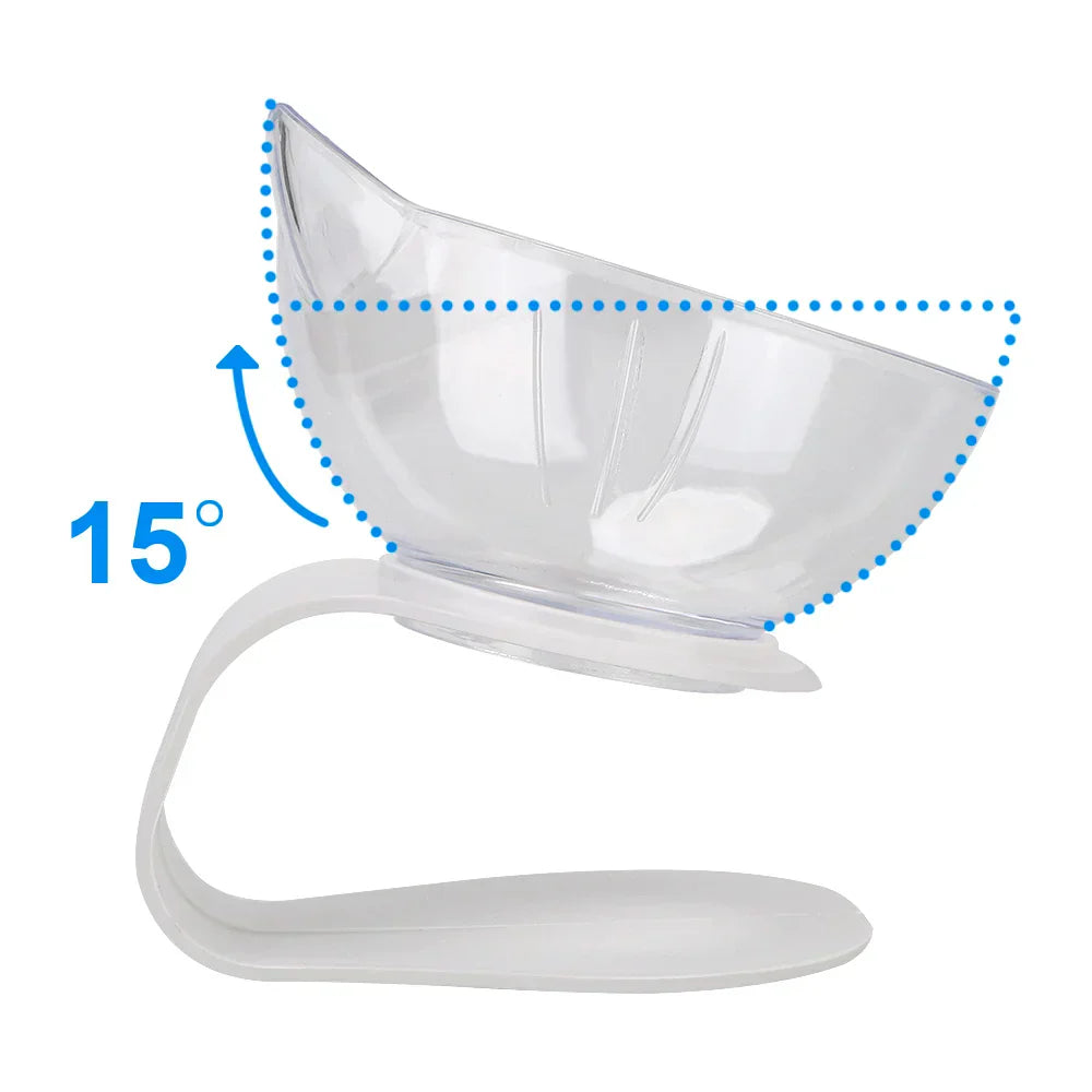 Ergonomic Double Pet Bowl Set – Non-Slip, Raised Stand for Dogs & Cats
