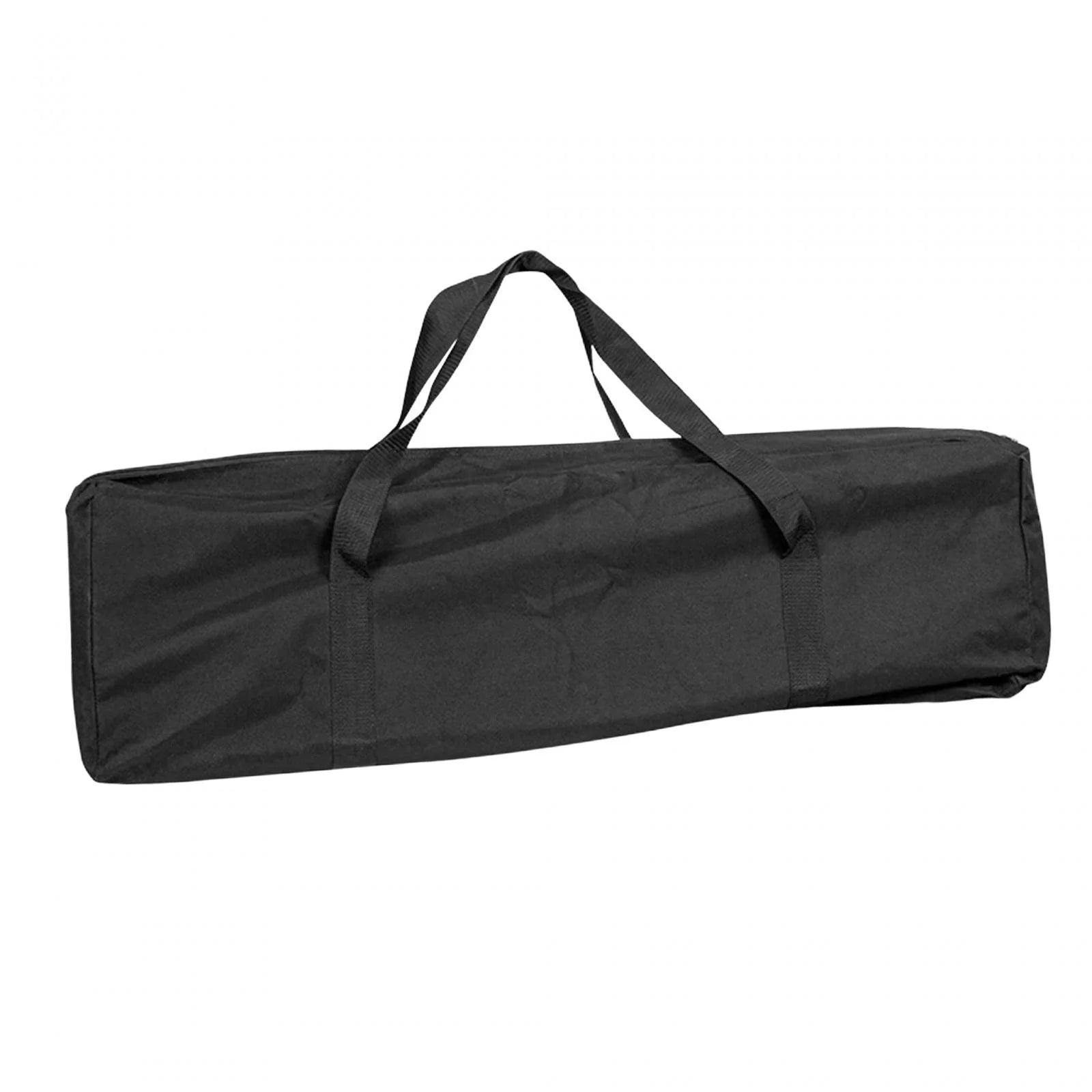 Storage Pouch,Camping Chair Storage Bag Organizer with Zipper,Outdoor Travel Duffel Bags for Women Men Tents,Large Capacity Foldable Storage Bag for Clothes,Grilling Handbag Black 90X21X12Cm
