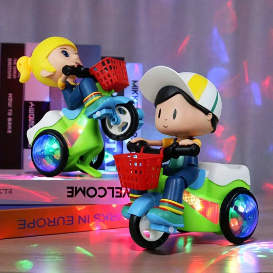 GlowSpin Stunt Trike Toy