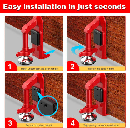 TravelGuard Portable Door Alarm Stopper