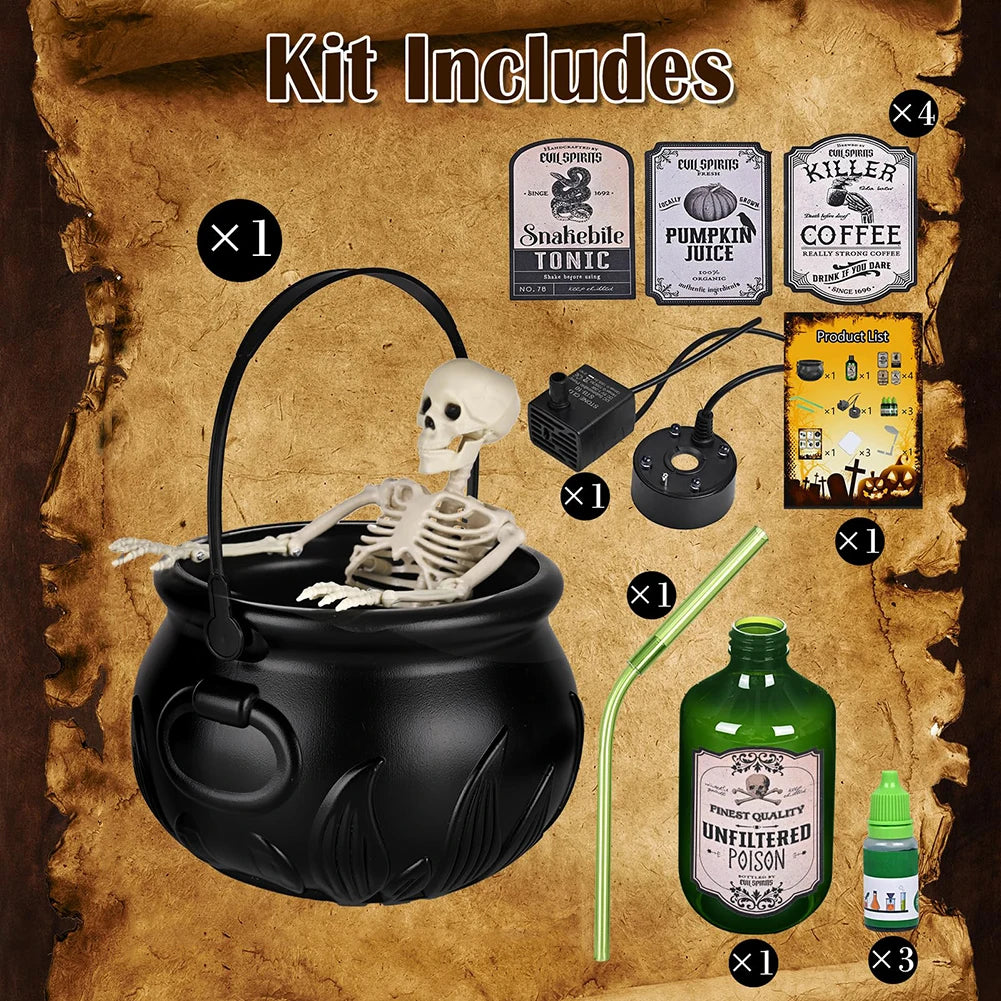 Spooky Mist Maker Cauldron