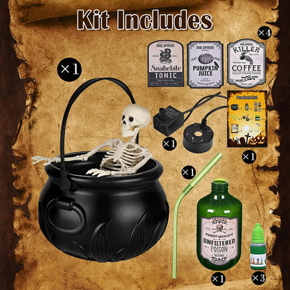 Spooky Mist Maker Cauldron