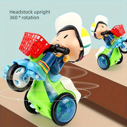 GlowSpin Stunt Trike Toy