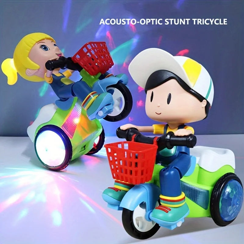 GlowSpin Stunt Trike Toy