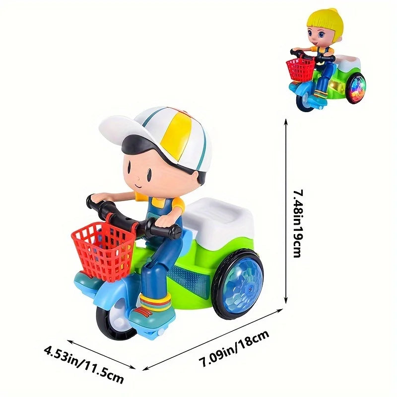 GlowSpin Stunt Trike Toy