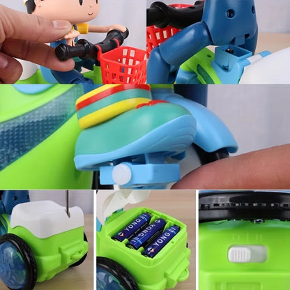 GlowSpin Stunt Trike Toy